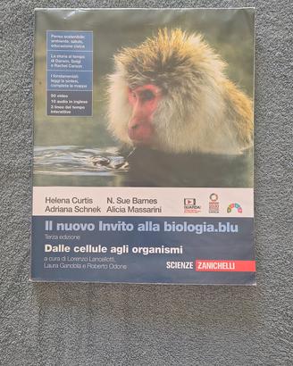 Libro "Il nuovo Invito alla biologia.blu