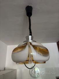 💡 Lampadario da cucina vintage con saliscendi