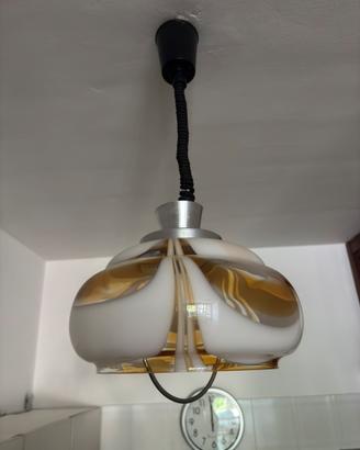 💡 Lampadario da cucina vintage con saliscendi