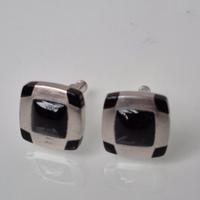 Gemelli in argento Emporio Armani