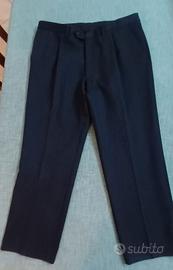 Pantaloni lana tg 56 uomo