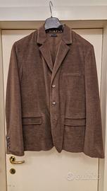 Giacca Thinple uomo marrone cotone nuova