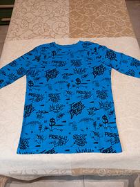 t-shirt bambino manica lunga , tg 11 - 12 anni , 