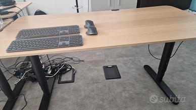 Scrivania Elettrica Ikea Bekant