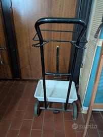 carrello portasella mobile a 2 ruote,

