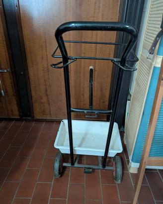 carrello portasella mobile a 2 ruote,

