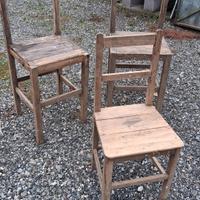 sgabelli e sedie vintage