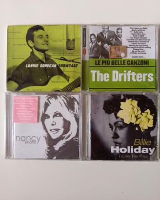 lotto cd : L.donegan\Drifters\N.sinatra\B.holiday