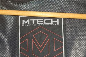 giubotto moto pelle Mtech Tg 48