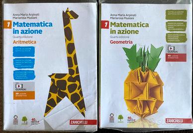 Matematica in Azione, Aritmetica + Geometria VOL 1