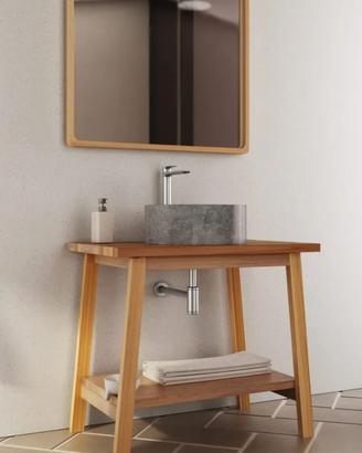 Mobile bagno sottolavabo 80 cm in legno