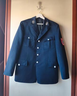 Divisa di vigili del fuoco tedeschi Vintage TgXL 