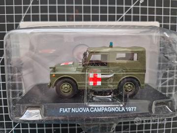 Modellino di FIAT Nuova Campangnola dei carabinier