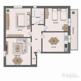 OLMO APPARTAMENTO 2 CAMERE GIÀ LOCATO