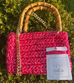 Borsa rosa handmade / made in Italy