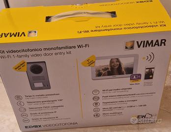 VIDEOCITOFONICO VIMAR MONOFAMILIARE WI-FI NUOVO