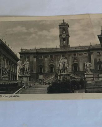 Cartolina postale illustrata campidoglio 1938
