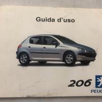 LIBRETTO USO E MANUTENZIONE PEUGEOT 206 M.Y. 1999