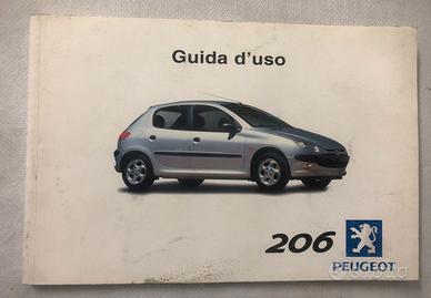 LIBRETTO USO E MANUTENZIONE PEUGEOT 206 M.Y. 1999