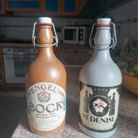 bottiglie birra in ceramica 