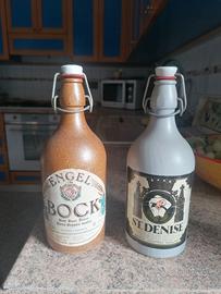 bottiglie birra in ceramica 