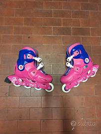 Pattini in linea regolabili con protezioni