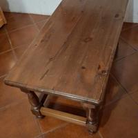 Tavolino legno basso