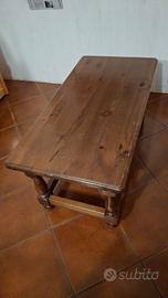 Tavolino legno basso