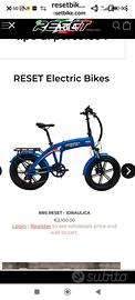 bici elettrica reset Redwood 