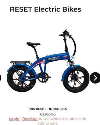bici elettrica reset Redwood 