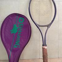 racchetta tennis spalding con fodera