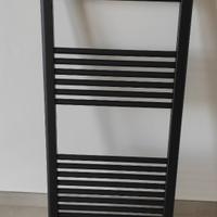 Termoarredo nero idraulico con kit valvole