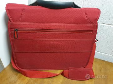 Borsa porta pc da lavoro Jaguar rossa