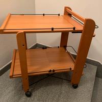 Foppapedretti carrello portavivande pieghevole