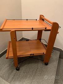 Foppapedretti carrello portavivande pieghevole