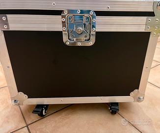 Fly case custodia teste mobili beam led NUOVO