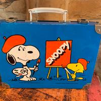 Valigetta latta Snoopy vintage anni 70/80