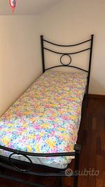 Letto singolo completo 80x190 stile ferro battuto