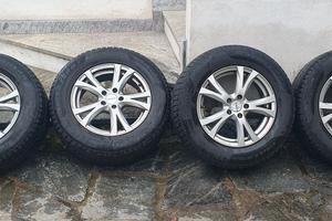 4 Cerchi lega 16 ottime condiz. con gomme Pirelli