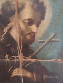 quadro olio '800 San Francesco