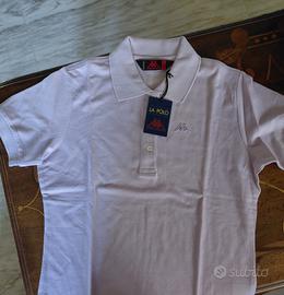 Polo donna color lilla Robe di Kappa nuova con car