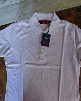 Polo donna color lilla Robe di Kappa nuova con car