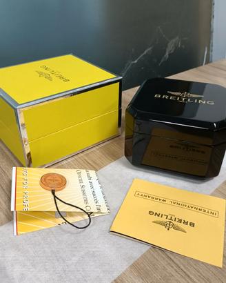 Breitling cofanetto nuovo per orologi