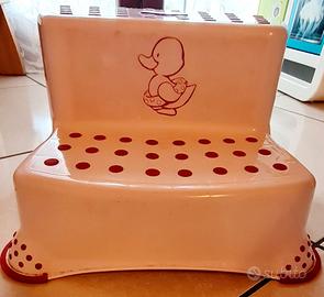 Sgabello a due gradini Little Duck