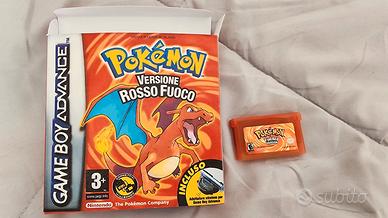 Pokemon rosso fuoco game boy advance