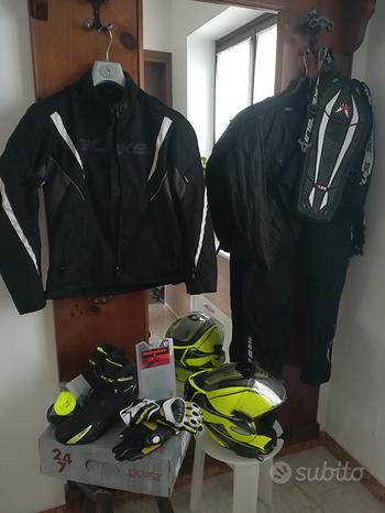 Abbigliamento set moto lady donna semi-nuovo Alike