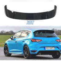 SPOILER ALETTONE SEAT LEON MK3 5P 13-20 NERO LUCID