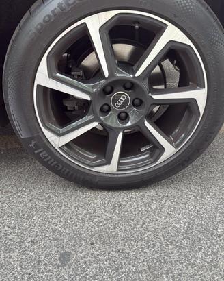 Cerchi da 19 originali audi q3 nuovi con gomme