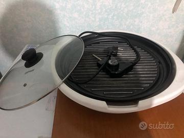 Bistecchiera elettrica con coperchio