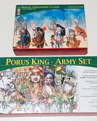 Soldatini  1/72 - Porus Army + Roman cavalry
